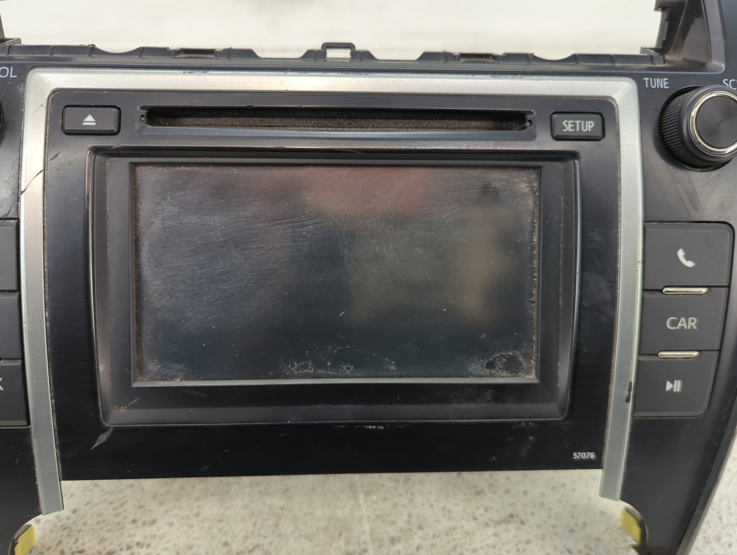 2013-2014 Toyota Camry Radio AM FM Cd Player Receiver Replacement P/N:86140-06011 CV-VS81E14DA Fits Fits 2013 2014 OEM Used 