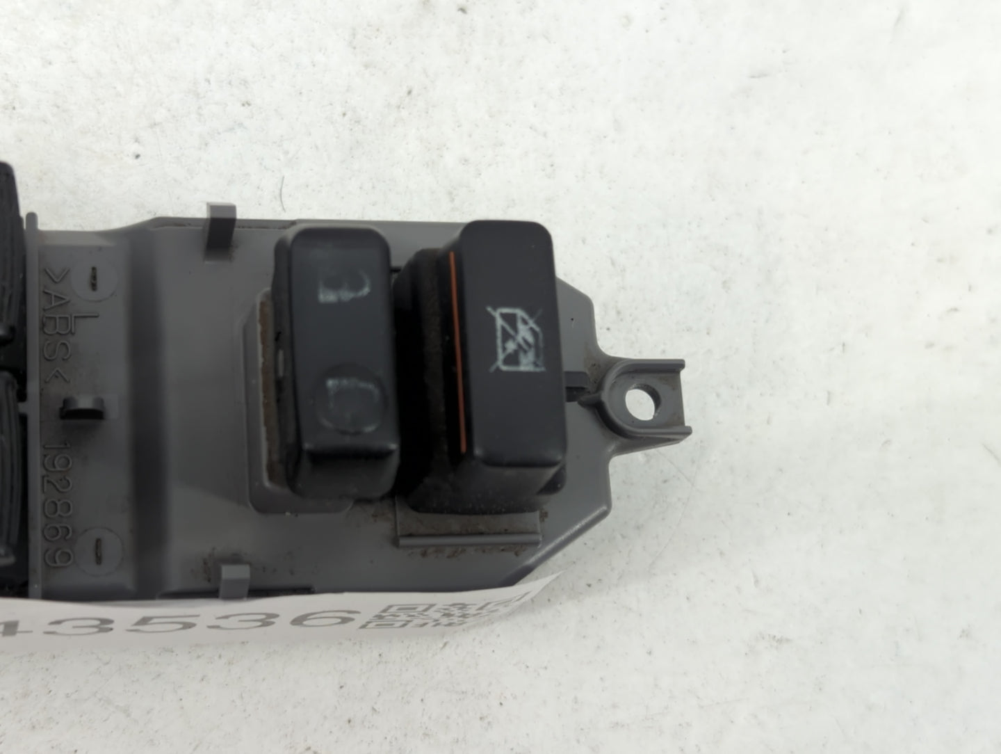 2007-2014 Toyota Camry Master Power Window Switch Replacement Driver Side Left P/N:192869 Fits OEM Used Auto Parts - Oemused
