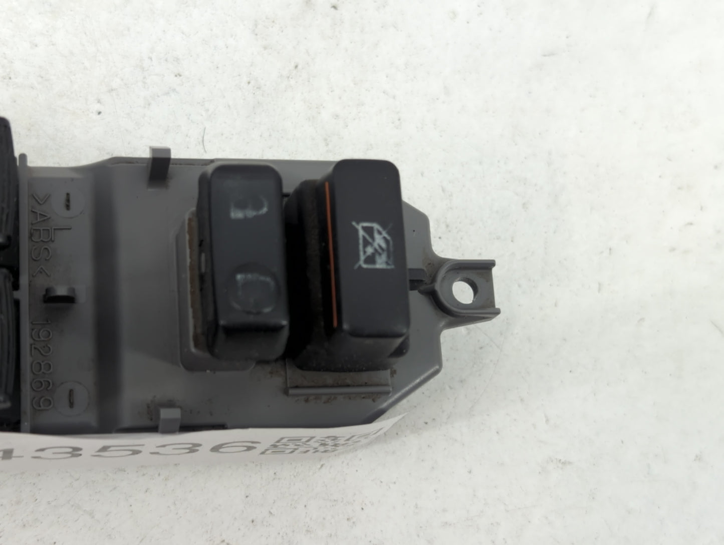 2007-2014 Toyota Camry Master Power Window Switch Replacement Driver Side Left P/N:192869 Fits OEM Used Auto Parts - Oemused