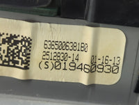 2013 Toyota Camry Overhead Roof Console - Oemusedautoparts1.com