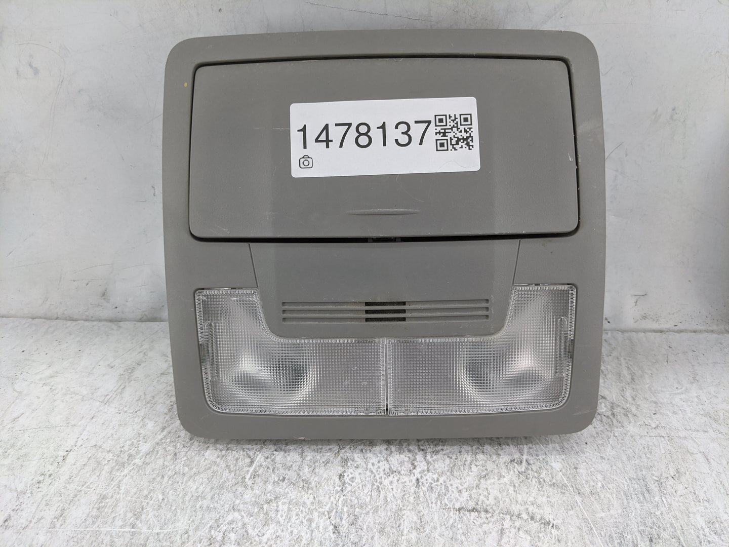 2012-2014 Toyota Camry Overhead Roof Console Gray - Oemusedautoparts1.com