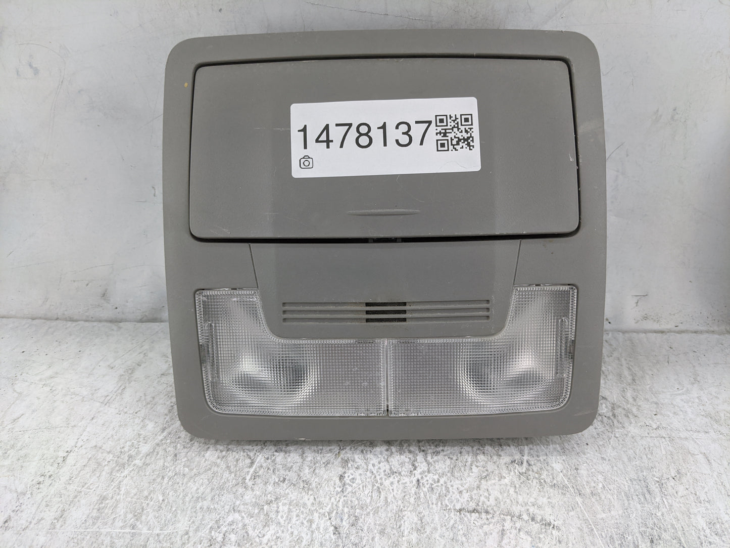 2012-2014 Toyota Camry Overhead Roof Console Gray - Oemusedautoparts1.com