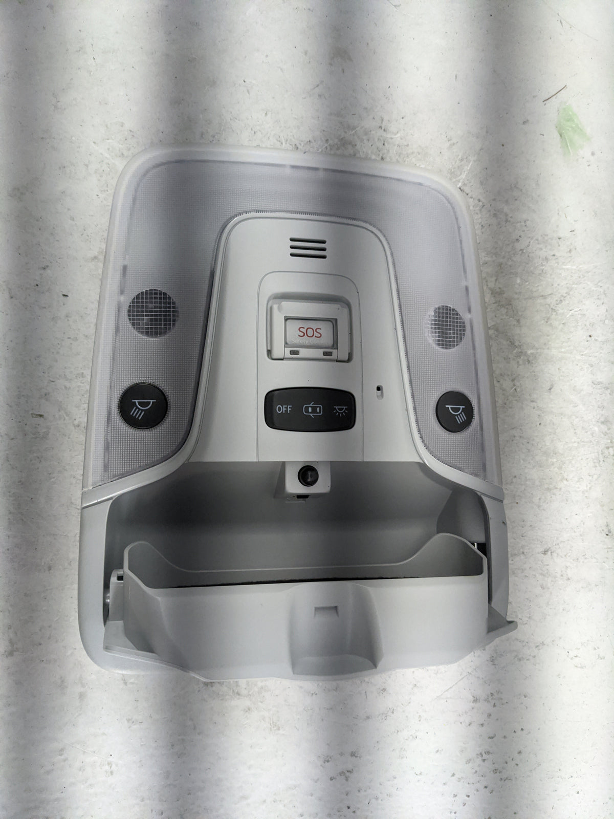 2012-2014 Toyota Camry Overhead Console W/rear Climate Control Gray - Oemusedautoparts1.com