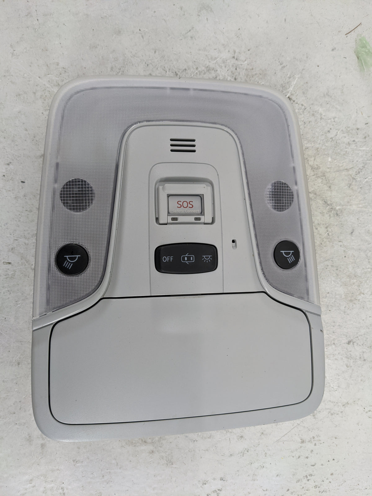 2012-2014 Toyota Camry Overhead Console W/rear Climate Control Gray - Oemusedautoparts1.com