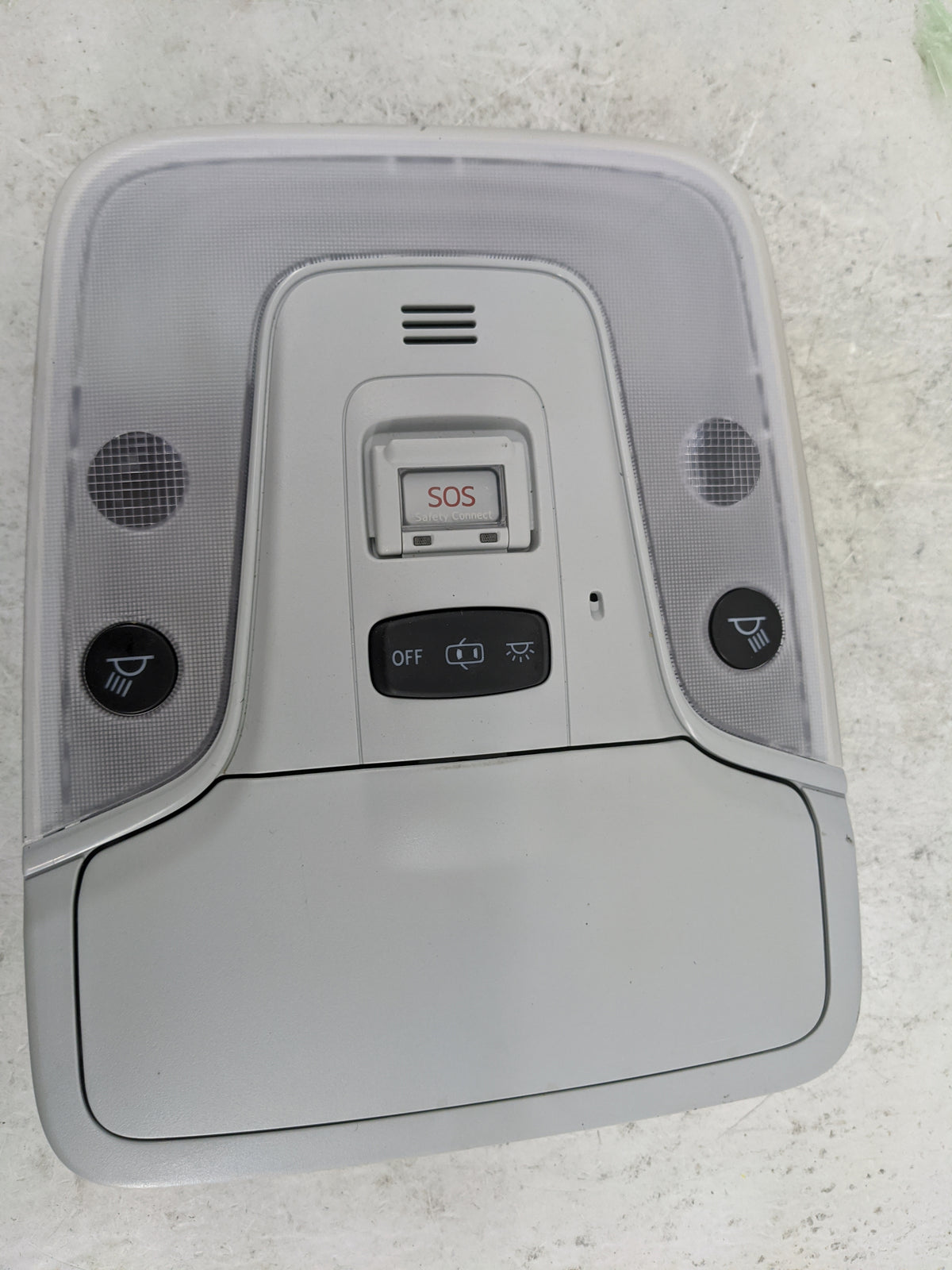 2012-2014 Toyota Camry Overhead Console W/rear Climate Control Gray - Oemusedautoparts1.com