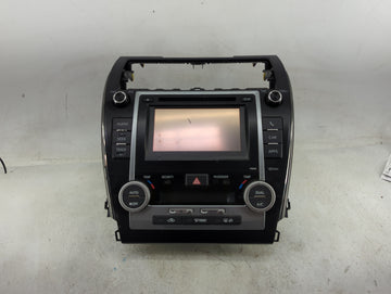 2013 Toyota Camry Radio AM FM Cd Player Receiver Replacement P/N:P10470 Fits OEM Used Auto Parts - Oemusedautoparts1.com