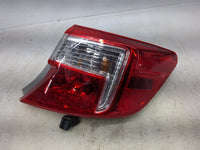 2012-2014 Toyota Camry Tail Light Assembly Passenger Right OEM P/N:06-197 Fits Fits 2012 2013 2014 OEM Used Auto Parts - Oem
