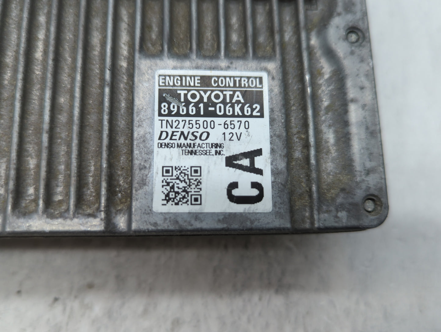 2012-2014 Toyota Camry PCM Engine Control Computer ECU ECM PCU OEM P/N:89661-06K63 89661-06K84 Fits Fits 2012 2013 2014 OEM 