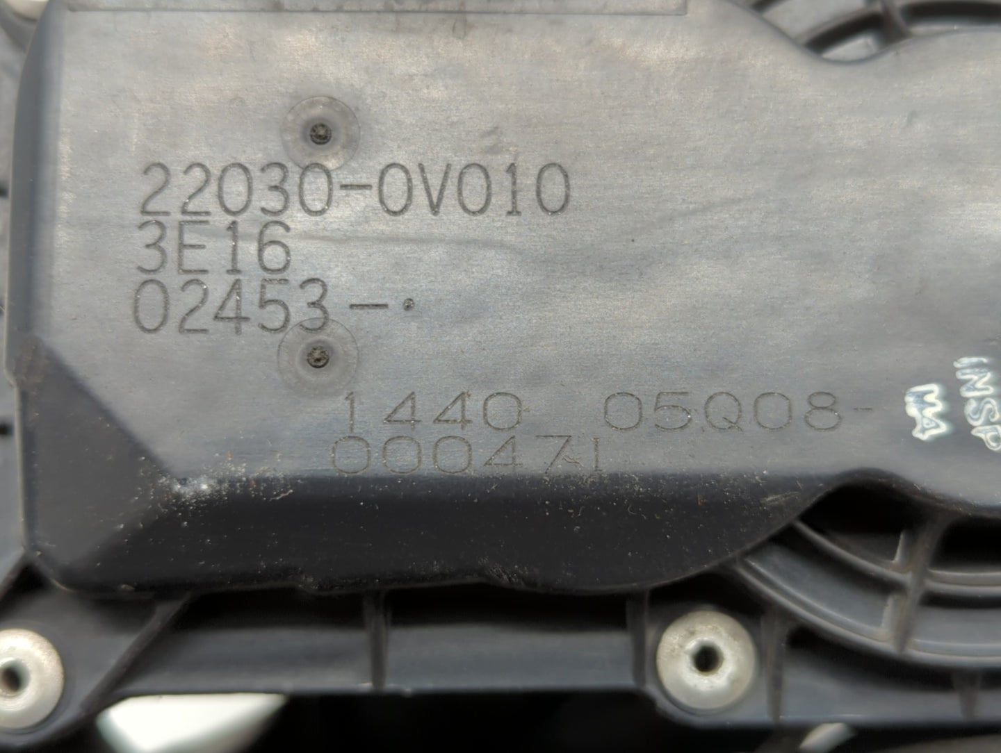 2010-2017 Toyota Camry Throttle Body P/N:22030-36010 22030-0V010 Fits Fits 2009 2010 2011 2012 2013 2014 2015 2016 2017 2018