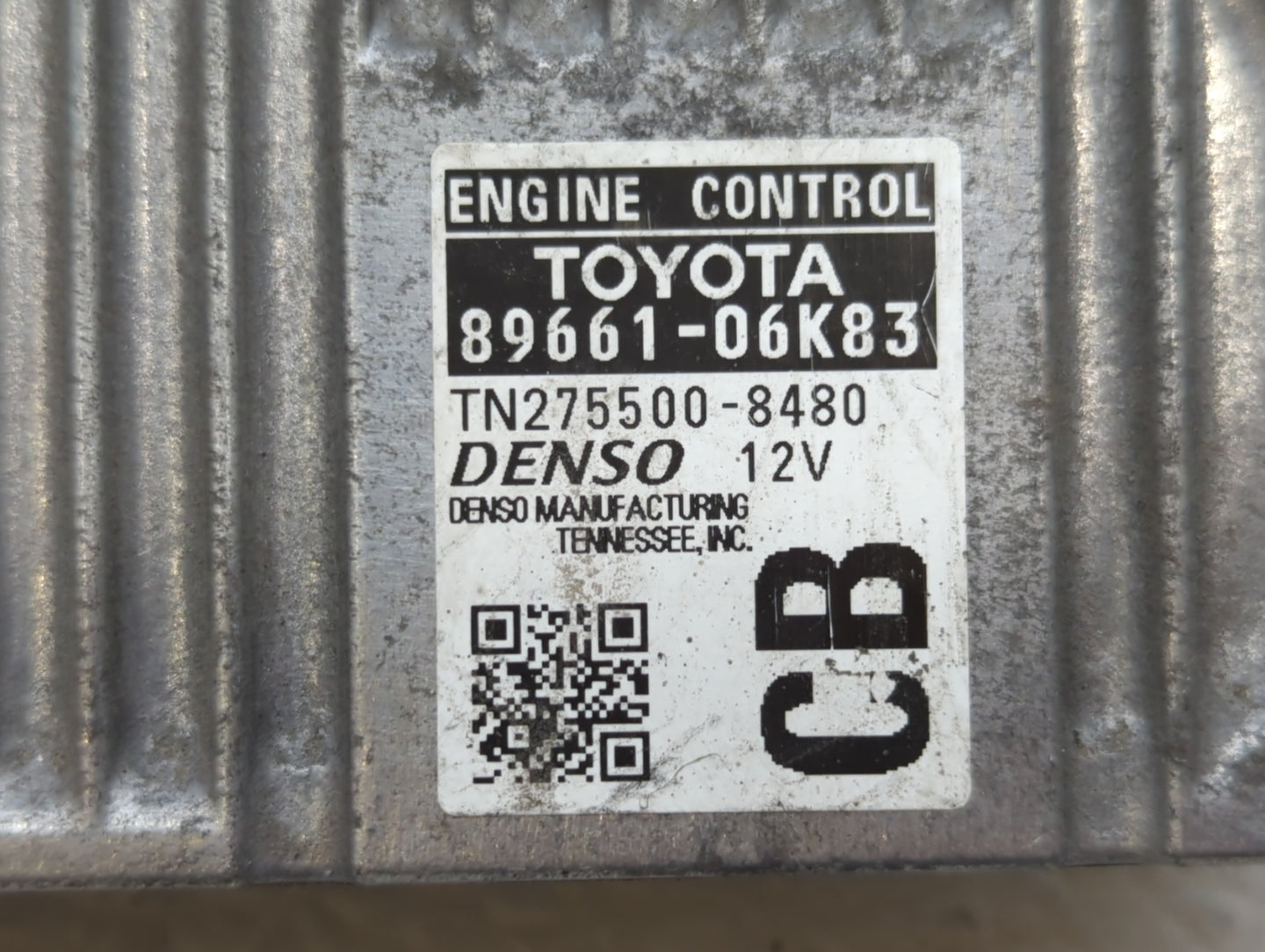 2012-2014 Toyota Camry PCM Engine Control Computer ECU ECM PCU OEM P/N:89661-06K83 89661-06K63 Fits Fits 2012 2013 2014 OEM 