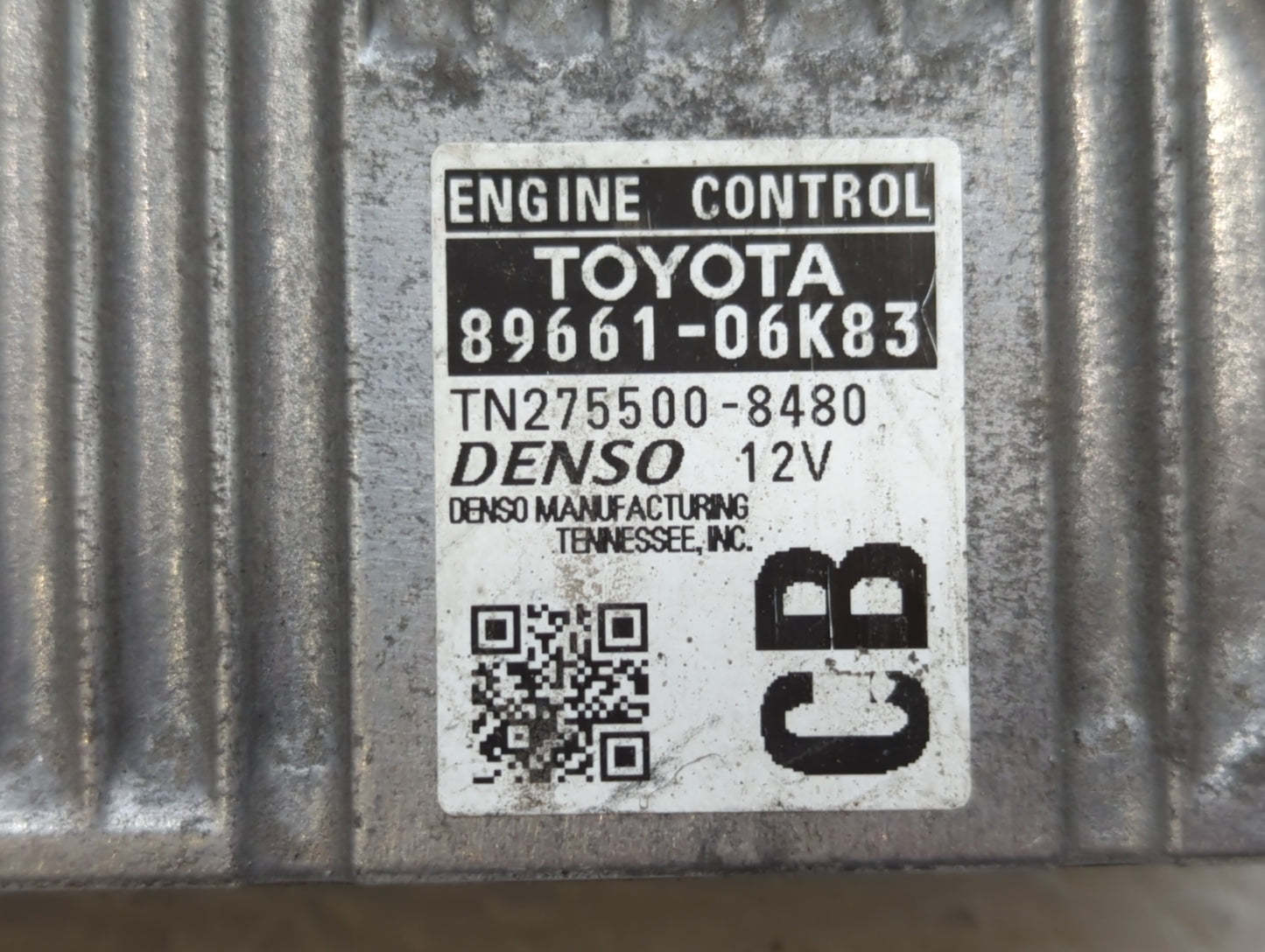 2012-2014 Toyota Camry PCM Engine Control Computer ECU ECM PCU OEM P/N:89661-06K83 89661-06K63 Fits Fits 2012 2013 2014 OEM 