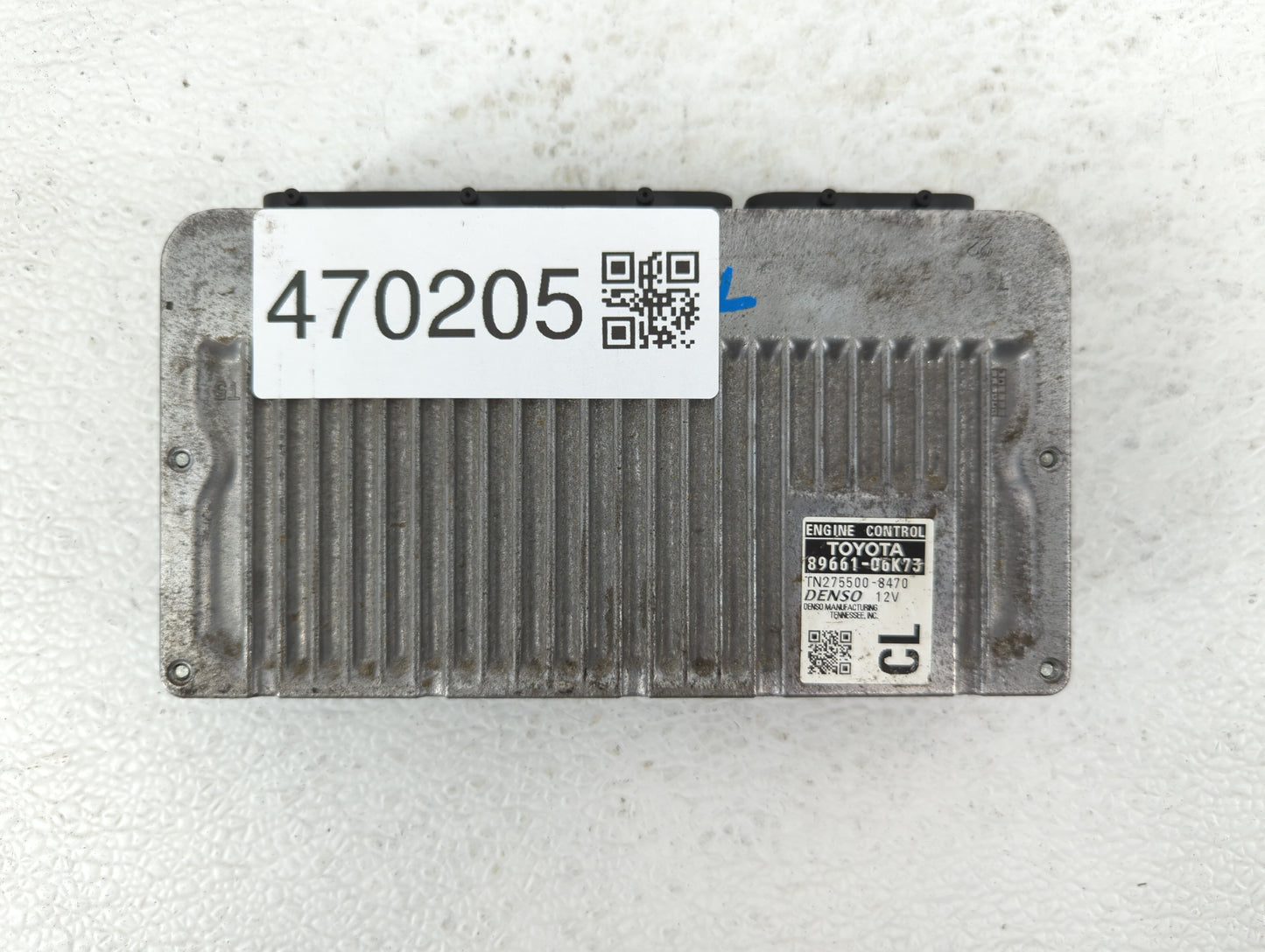 2012-2014 Toyota Camry PCM Engine Control Computer ECU ECM PCU OEM P/N:89661-06K73 89661-06K63 Fits Fits 2012 2013 2014 OEM 