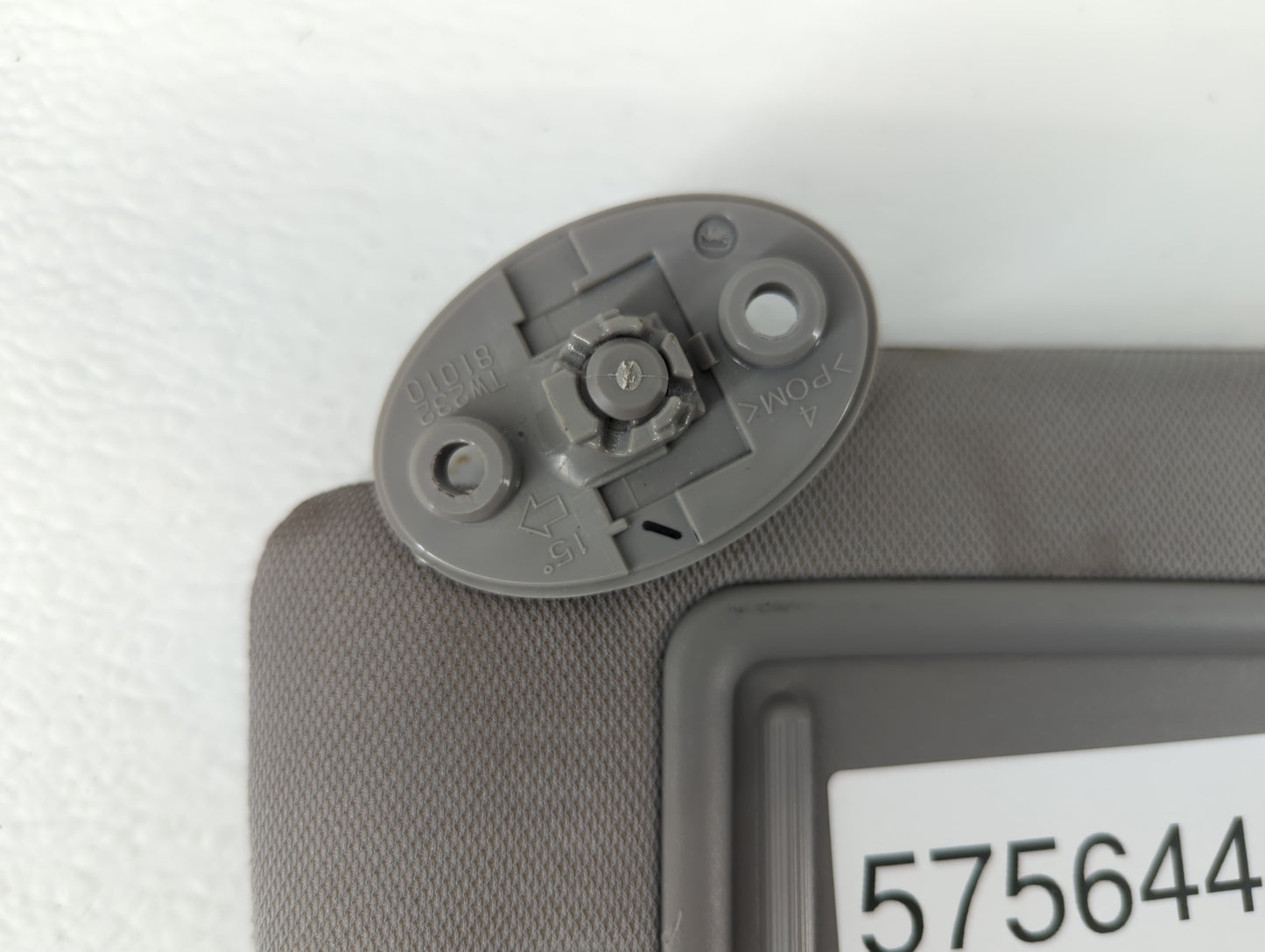 2012-2017 Toyota Camry Sun Visor Shade Replacement Driver Left Mirror Fits Fits 2012 2013 2014 2015 2016 2017 OEM Used Auto 