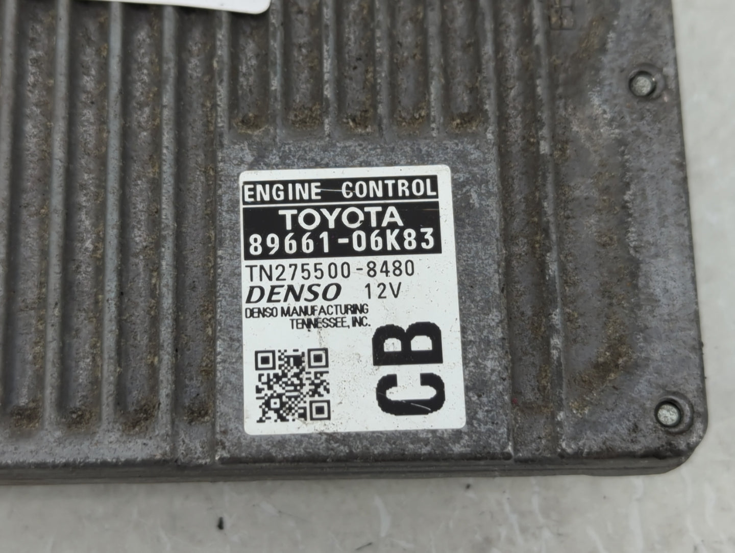 2012-2014 Toyota Camry PCM Engine Control Computer ECU ECM PCU OEM P/N:89661-06K64 Fits Fits 2012 2013 2014 OEM Used Auto Pa