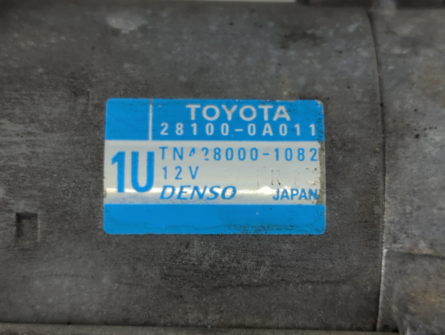 2004-2017 Toyota Camry Car Starter Motor Solenoid OEM P/N:TN428000-1082 28100-0A011 Fits OEM Used Auto Parts - Oemusedautopa