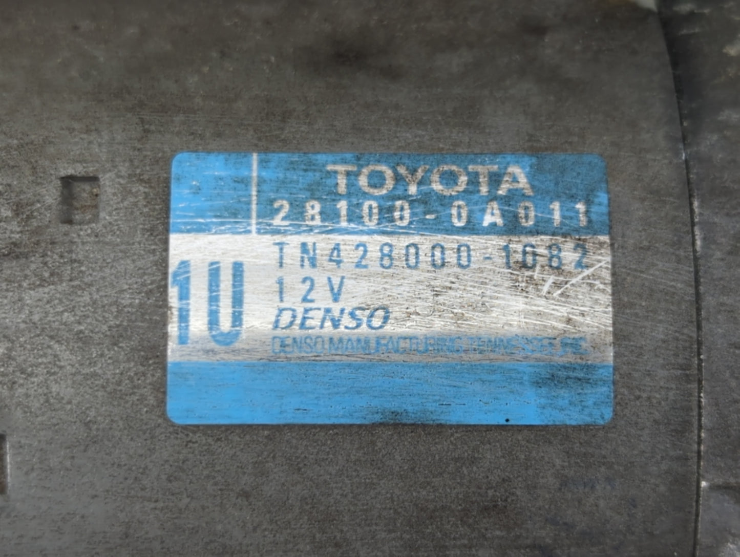 2004-2017 Toyota Camry Car Starter Motor Solenoid OEM P/N:TN428000-1082 28100-0A011 Fits OEM Used Auto Parts - Oemusedautopa