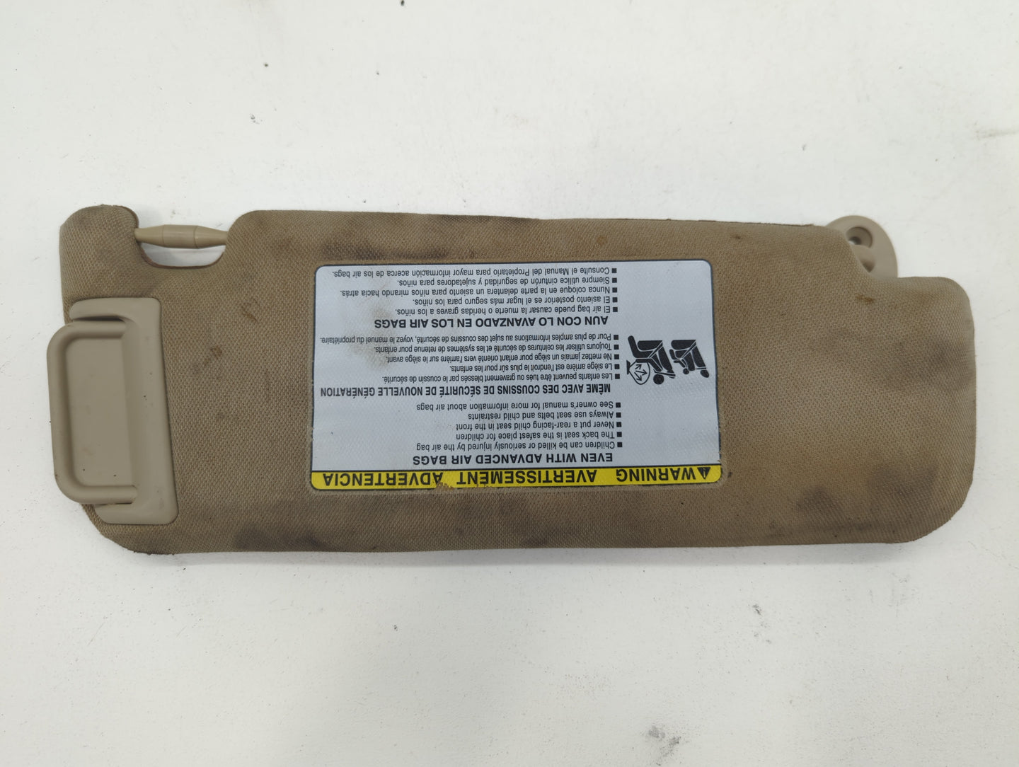 2012-2017 Toyota Camry Sun Visor Shade Replacement Driver Left Mirror Fits Fits 2012 2013 2014 2015 2016 2017 OEM Used Auto 