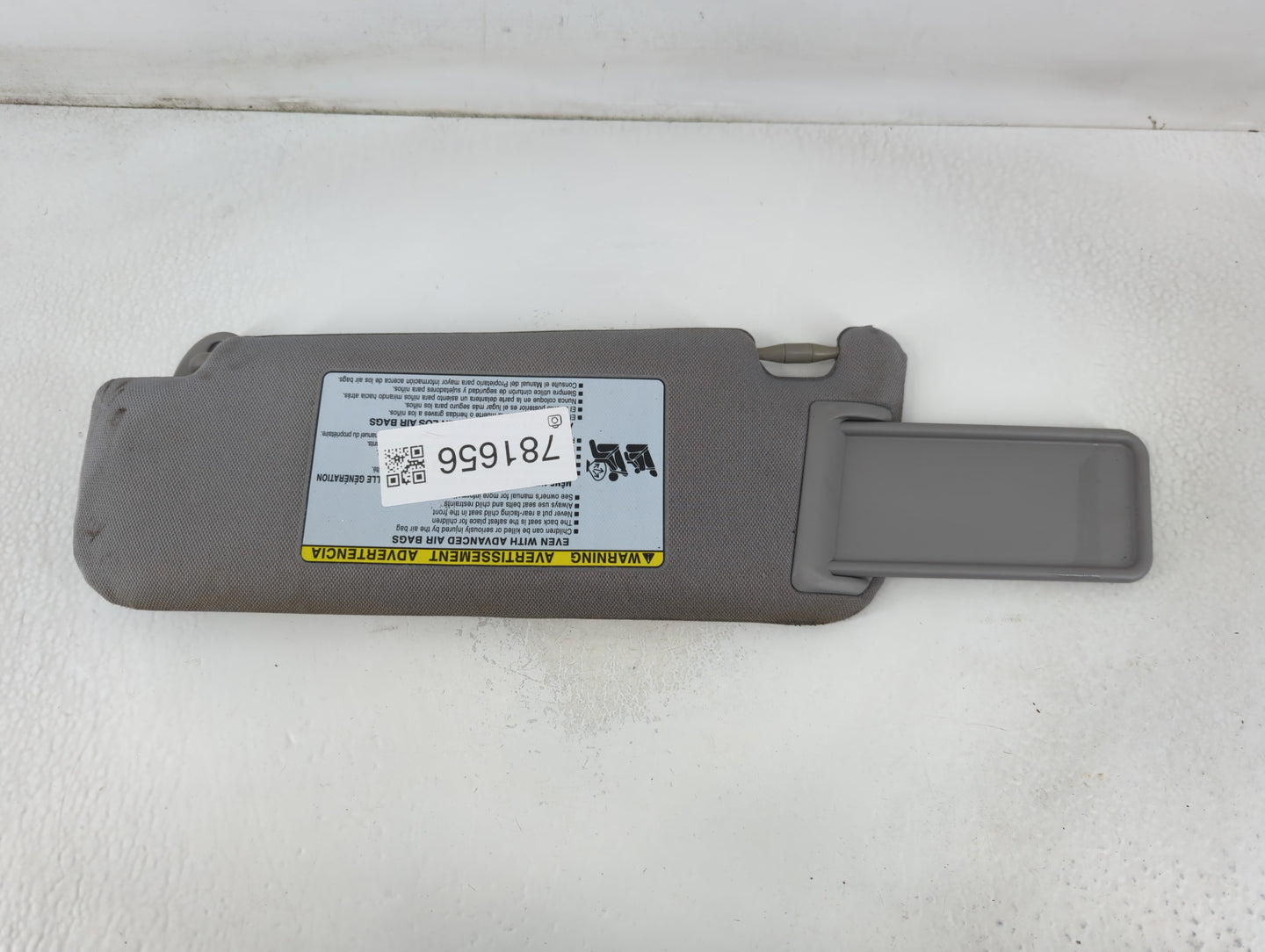 2012-2017 Toyota Camry Sun Visor Shade Replacement Passenger Right Mirror Fits Fits 2012 2013 2014 2015 2016 2017 OEM Used A