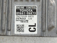 2012-2014 Toyota Camry PCM Engine Control Computer ECU ECM PCU OEM P/N:89661-06K73 Fits Fits 2012 2013 2014 OEM Used Auto Pa