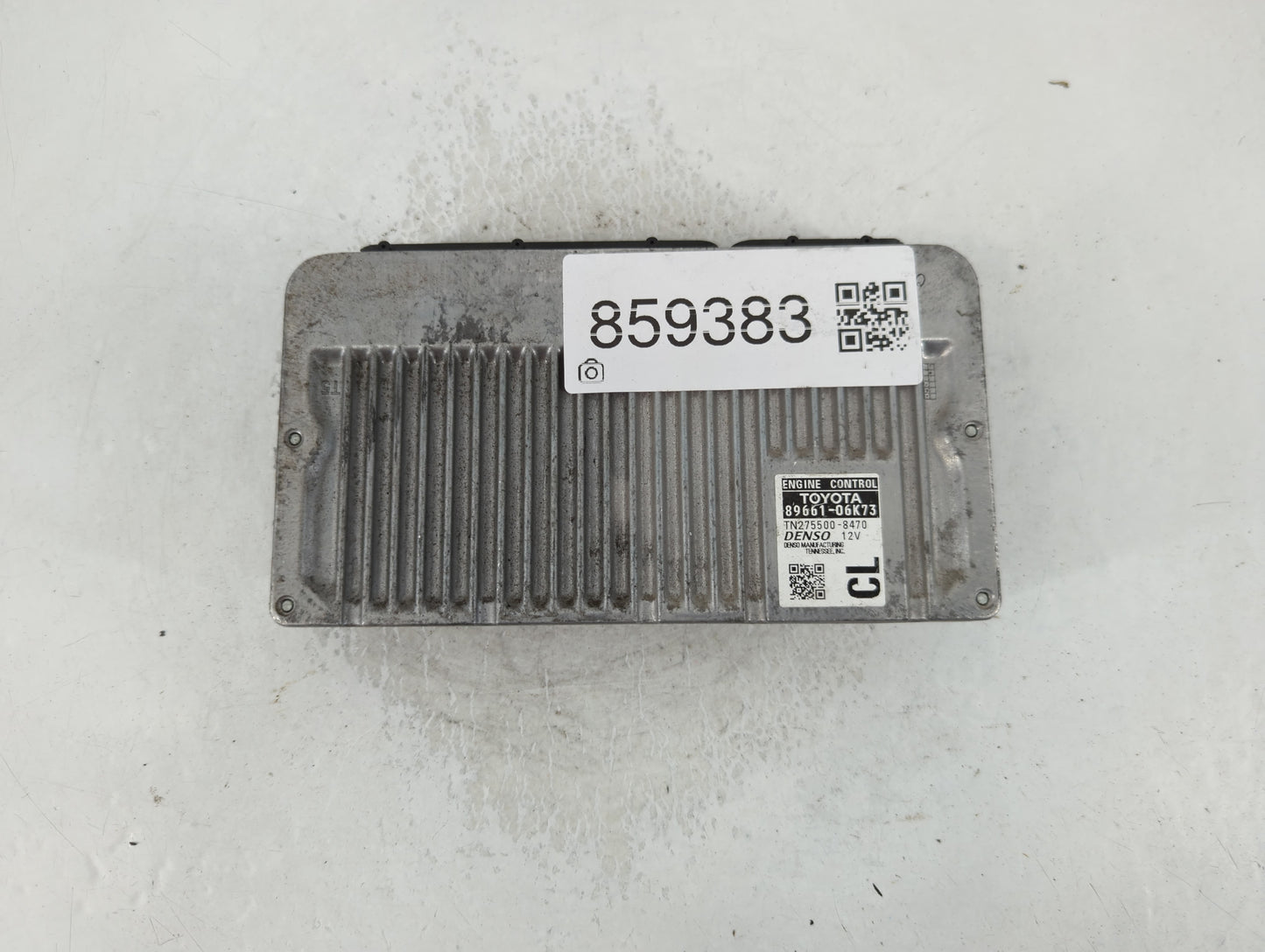 2012-2013 Toyota Camry PCM Engine Control Computer ECU ECM PCU OEM P/N:89661-06K73 Fits Fits 2012 2013 OEM Used Auto Parts -