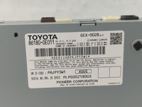 2012-2015 Toyota Camry Radio AM FM Cd Player Receiver Replacement P/N:86180-0E011 Fits Fits 2012 2013 2014 2015 OEM Used Aut