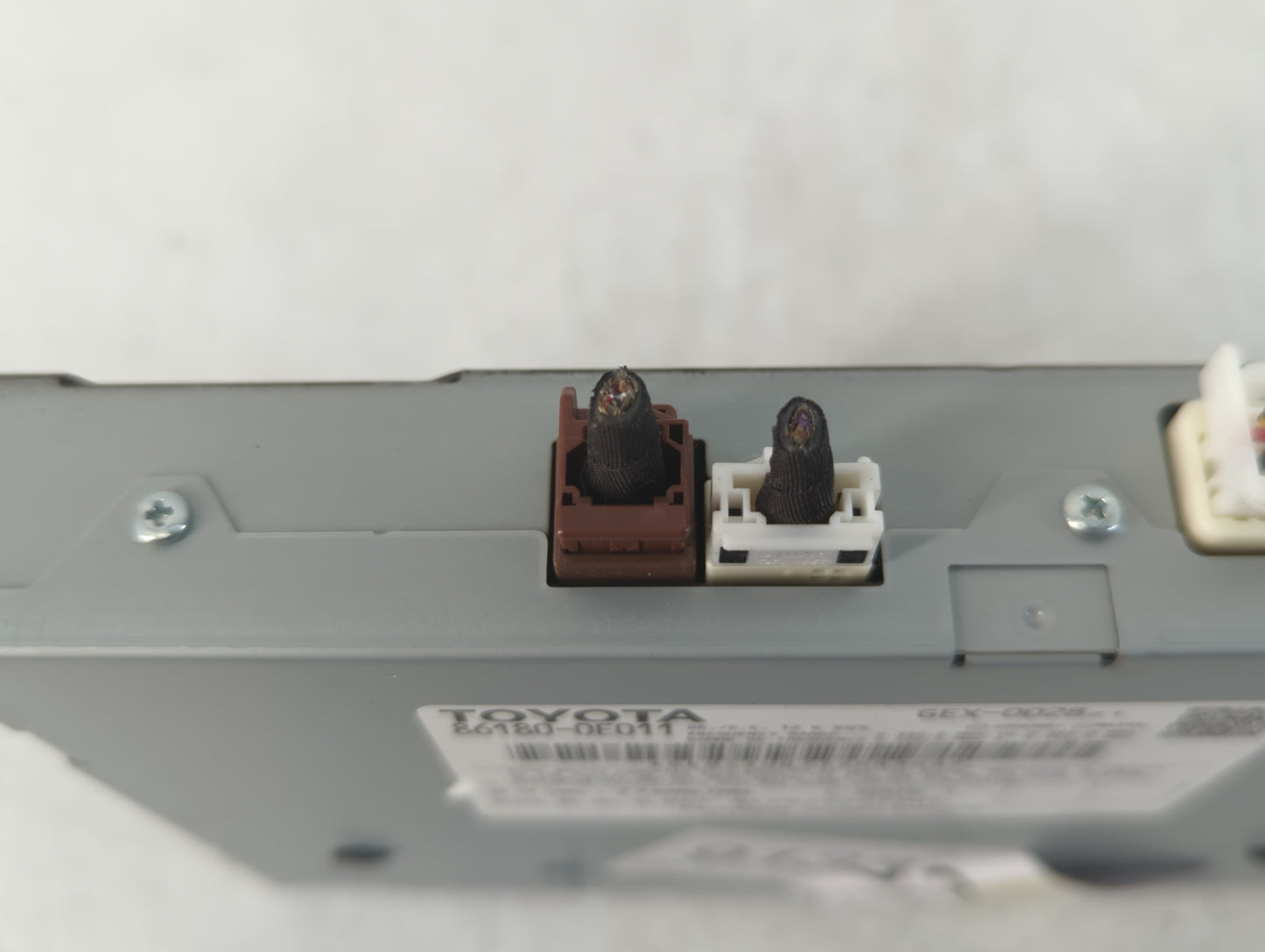 2012-2015 Toyota Camry Radio AM FM Cd Player Receiver Replacement P/N:86180-0E011 Fits Fits 2012 2013 2014 2015 OEM Used Aut