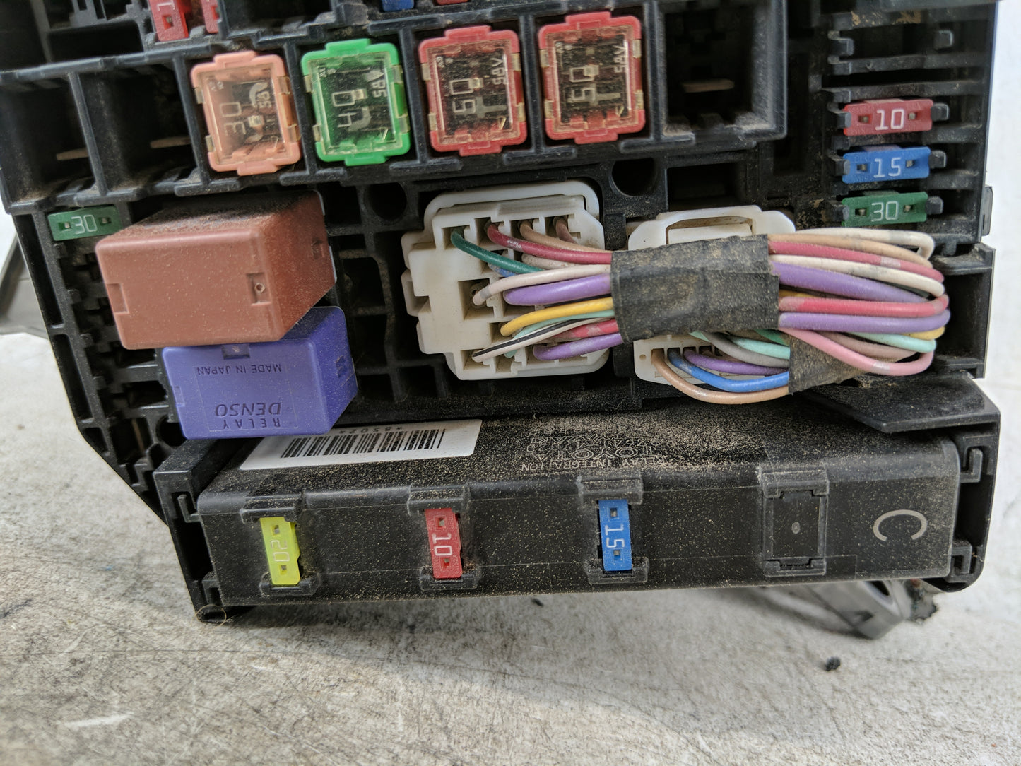 2009-2013 Toyota Corolla Fusebox Fuse Box Panel Relay Module P/N:82641-47020 Fits Fits 2009 2010 2011 2012 2013 2014 OEM Use