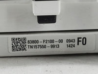 2013 Toyota Corolla Instrument Cluster Speedometer Gauges P/N:TN157550-9913 83800-F2100-00 Fits OEM Used Auto Parts - Oemuse
