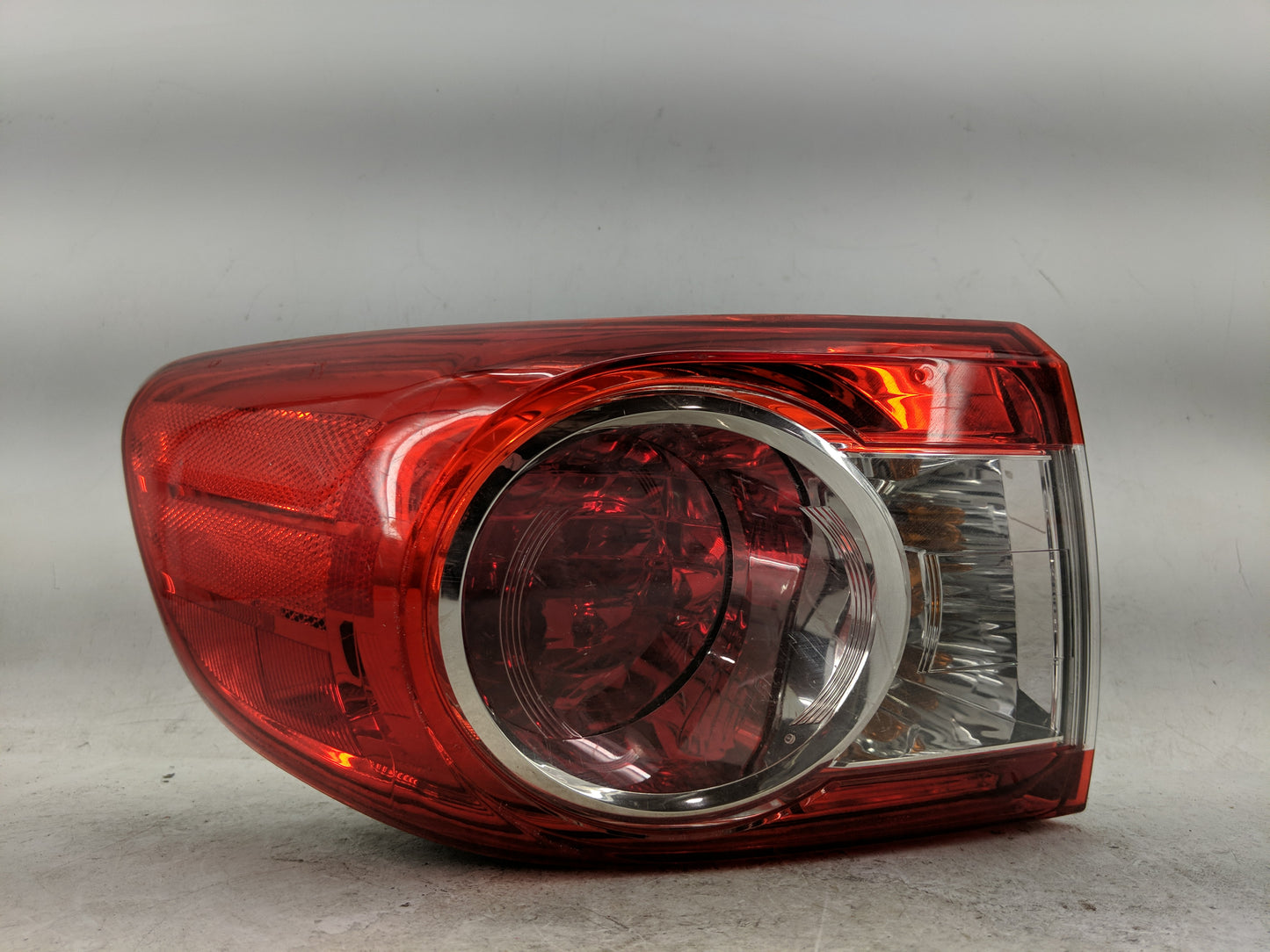 2011-2013 Toyota Corolla Tail Light Assembly Driver Left OEM Fits Fits 2011 2012 2013 OEM Used Auto Parts - Oemusedautoparts