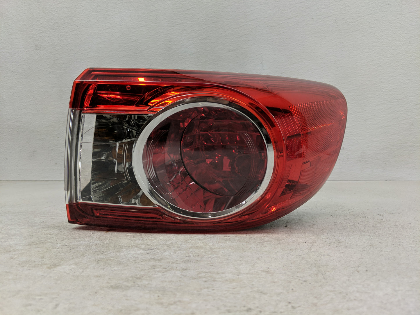2011-2013 Toyota Corolla Tail Light Assembly Passenger Right OEM Fits Fits 2011 2012 2013 OEM Used Auto Parts - Oemusedautop