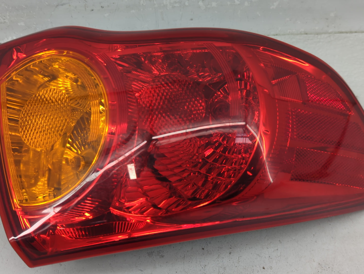 2011-2013 Toyota Corolla Tail Light Assembly Driver Left OEM Fits Fits 2011 2012 2013 OEM Used Auto Parts - Oemusedautoparts