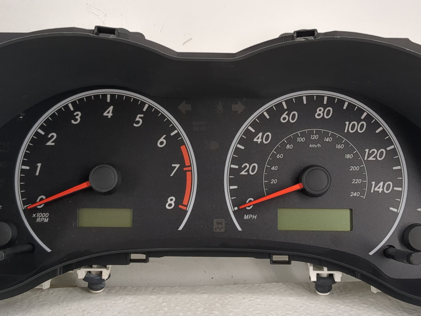 2012-2013 Toyota Corolla Instrument Cluster Speedometer Gauges P/N:83800-F2100-00 Fits Fits 2012 2013 OEM Used Auto Parts - 