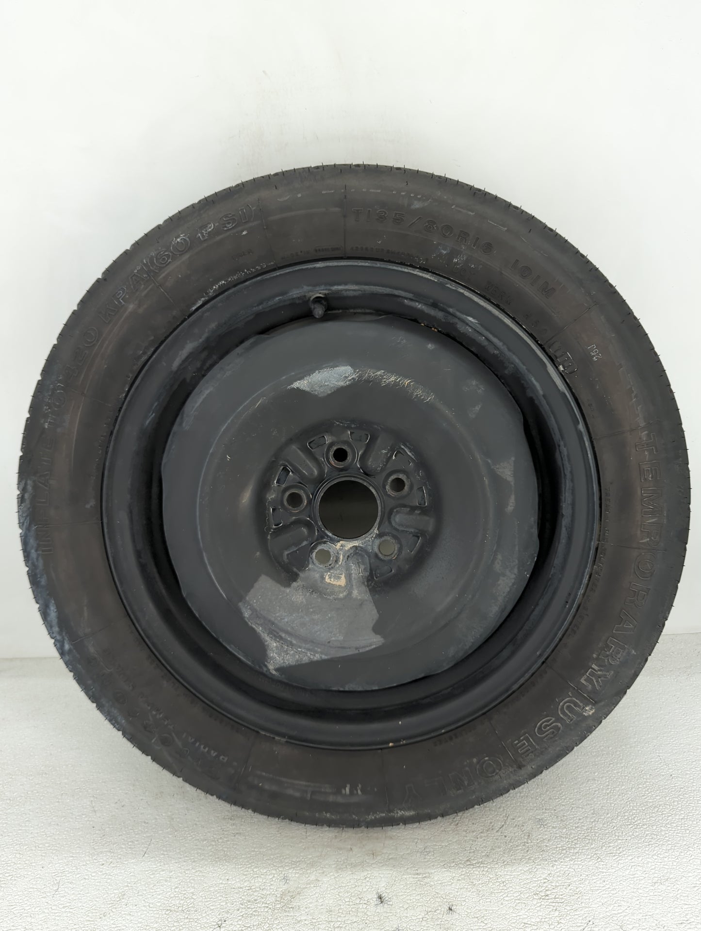 2013 Toyota Corolla Spare Donut Tire Wheel Rim Oem - Oemusedautoparts1.com