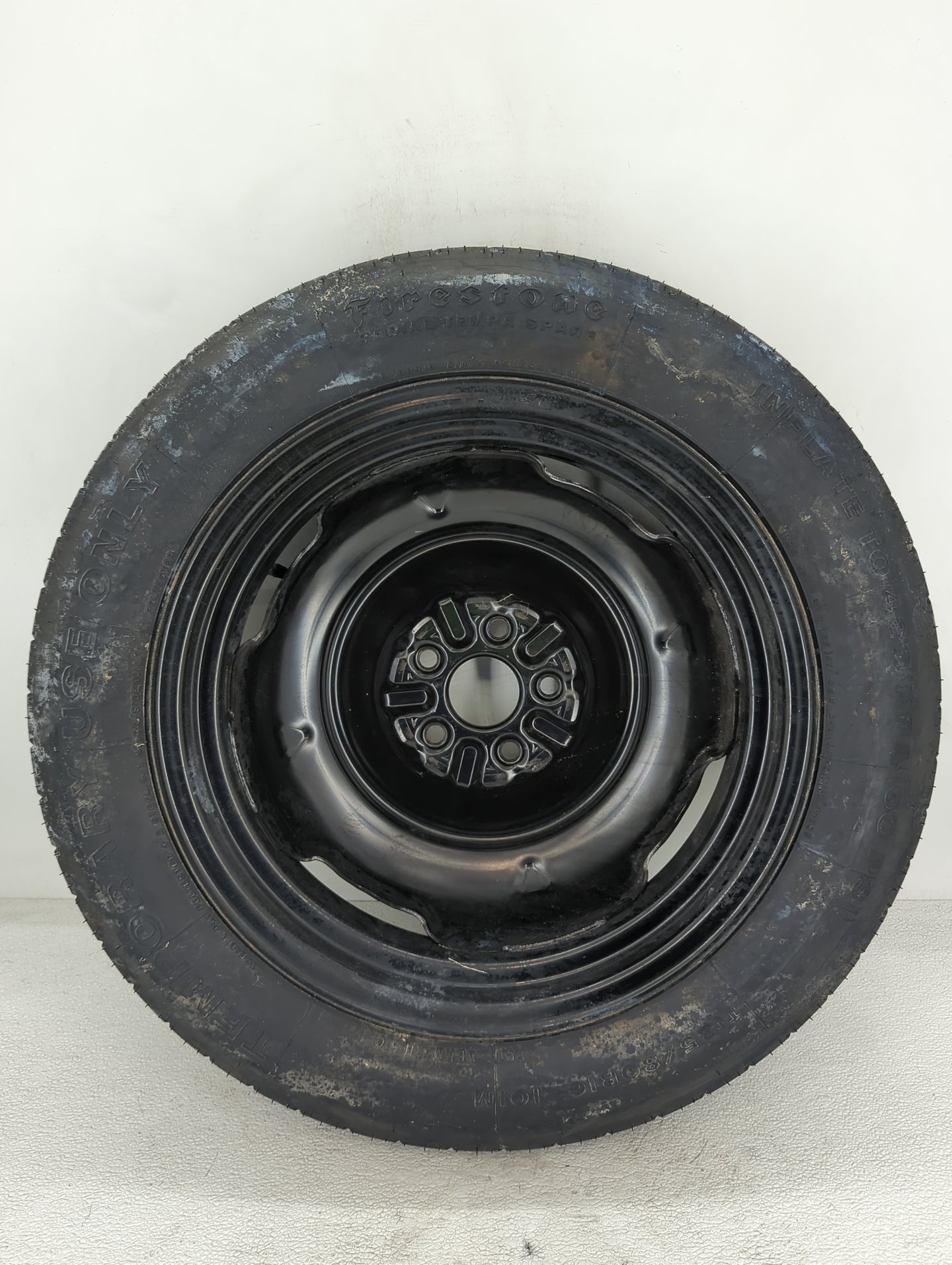 2013 Toyota Corolla Spare Donut Tire Wheel Rim Oem - Oemusedautoparts1.com