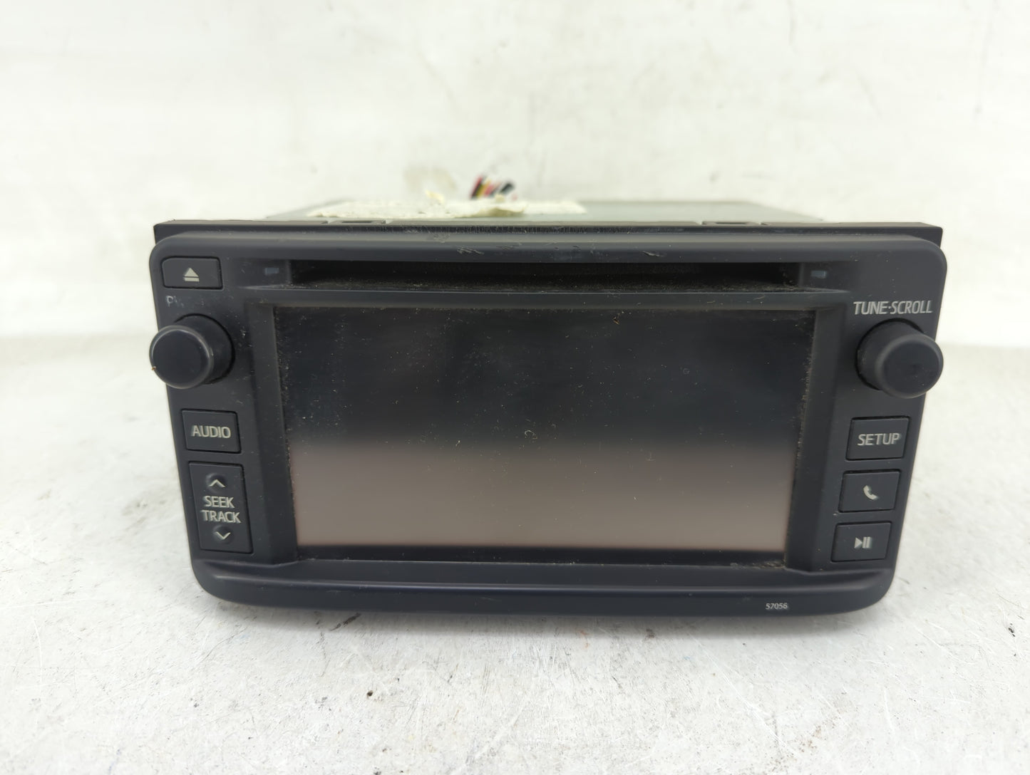 2013 Toyota Corolla Radio AM FM Cd Player Receiver Replacement P/N:86140-02150 Fits OEM Used Auto Parts - Oemusedautoparts1.