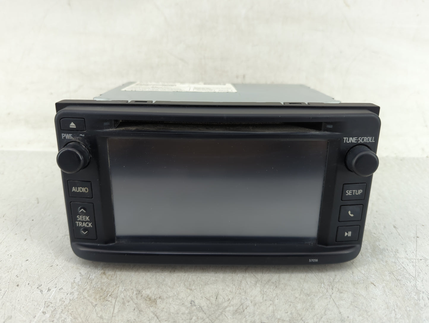 2013 Toyota Corolla Radio AM FM Cd Player Receiver Replacement P/N:86140-02150 Fits OEM Used Auto Parts - Oemusedautoparts1.