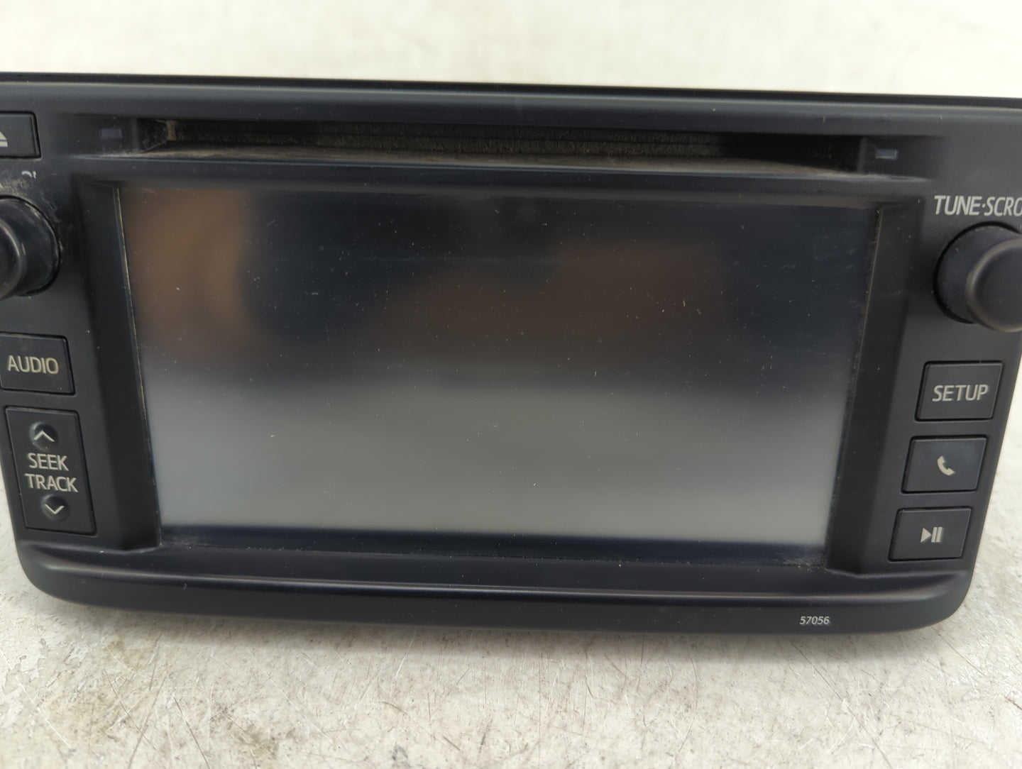 2013 Toyota Corolla Radio AM FM Cd Player Receiver Replacement P/N:86140-02150 Fits OEM Used Auto Parts - Oemusedautoparts1.