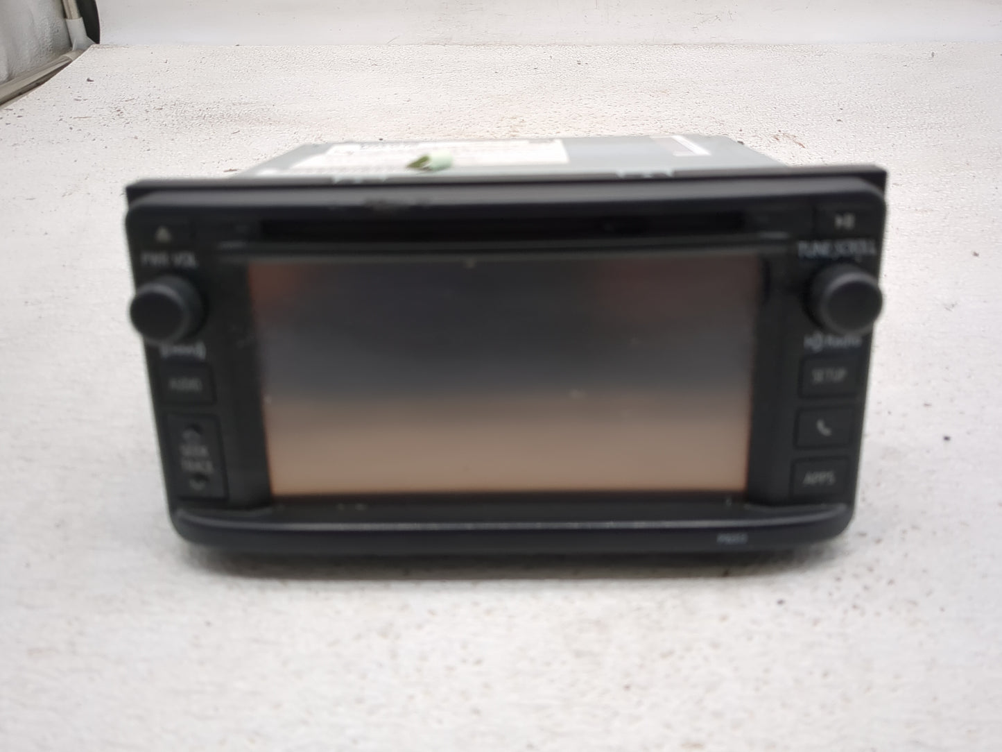 2012-2013 Toyota Corolla Radio AM FM Cd Player Receiver Replacement P/N:86140-02110 Fits Fits 2012 2013 OEM Used Auto Parts 