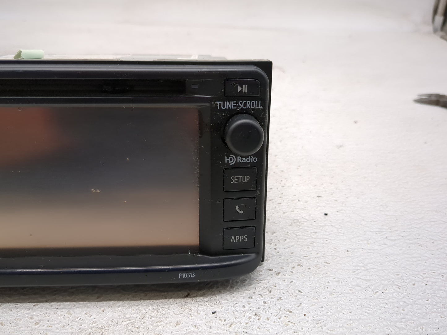 2012-2013 Toyota Corolla Radio AM FM Cd Player Receiver Replacement P/N:86140-02110 Fits Fits 2012 2013 OEM Used Auto Parts 