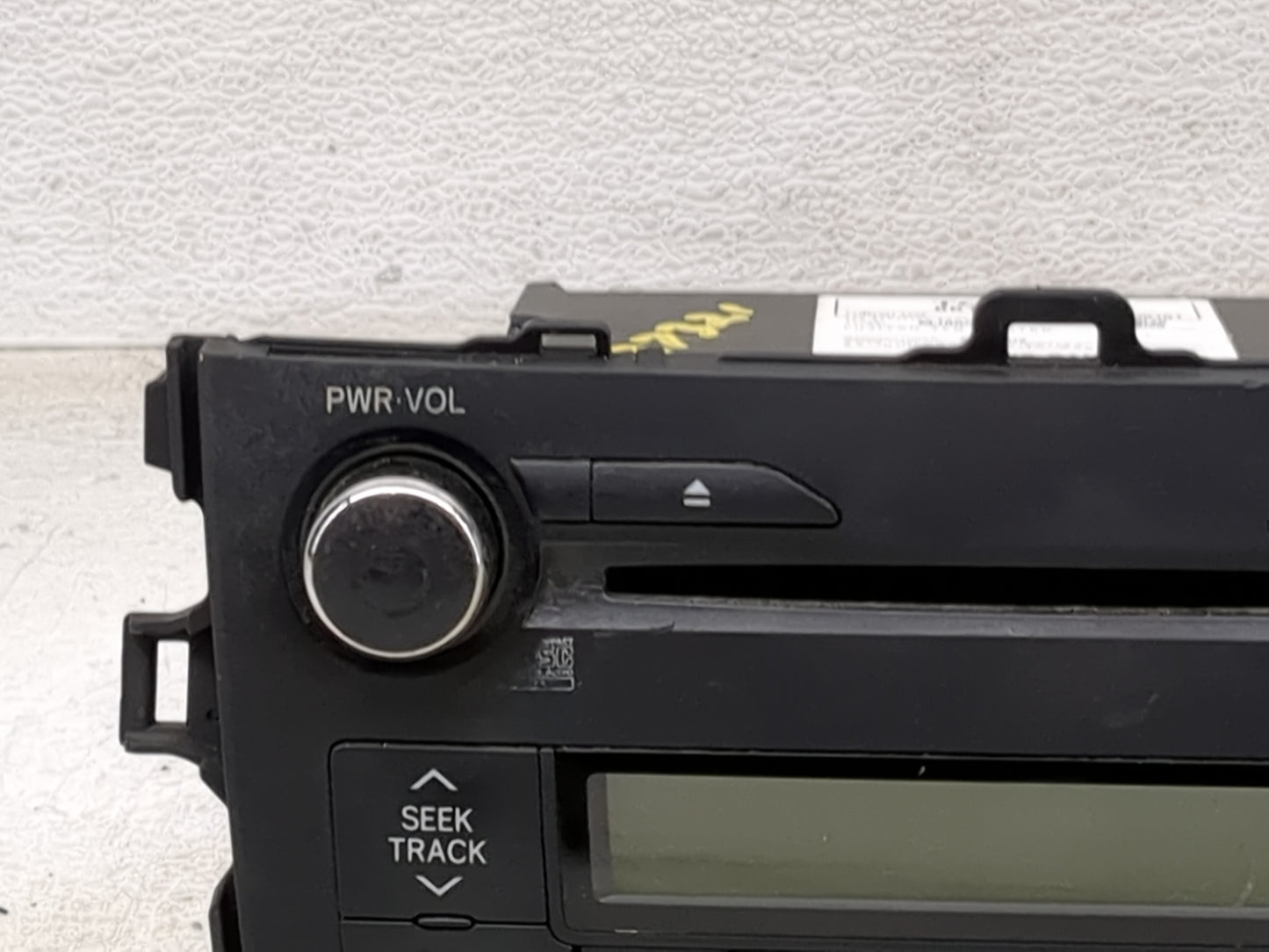 2011-2013 Toyota Corolla Radio AM FM Cd Player Receiver Replacement P/N:86120-02E50 123000-34000101 Fits Fits 2011 2012 2013