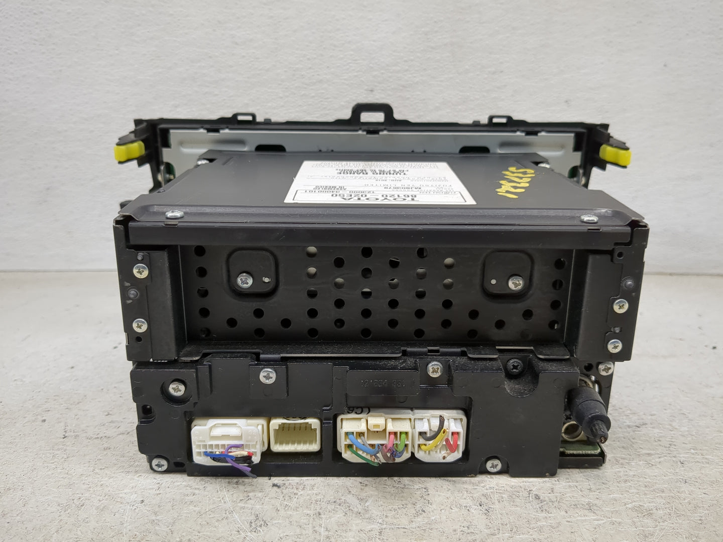 2011-2013 Toyota Corolla Radio AM FM Cd Player Receiver Replacement P/N:86120-02E50 123000-34000101 Fits Fits 2011 2012 2013
