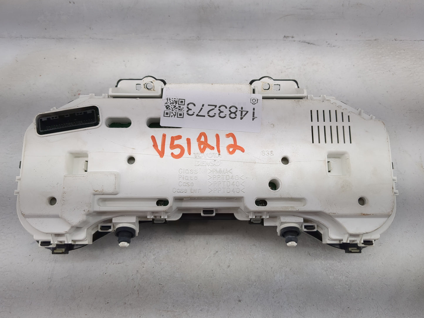 2012-2013 Toyota Corolla Instrument Cluster Speedometer Gauges P/N:83800-F2100-00 TN157550-9913 Miles: Fits Fits 2012 2013 O