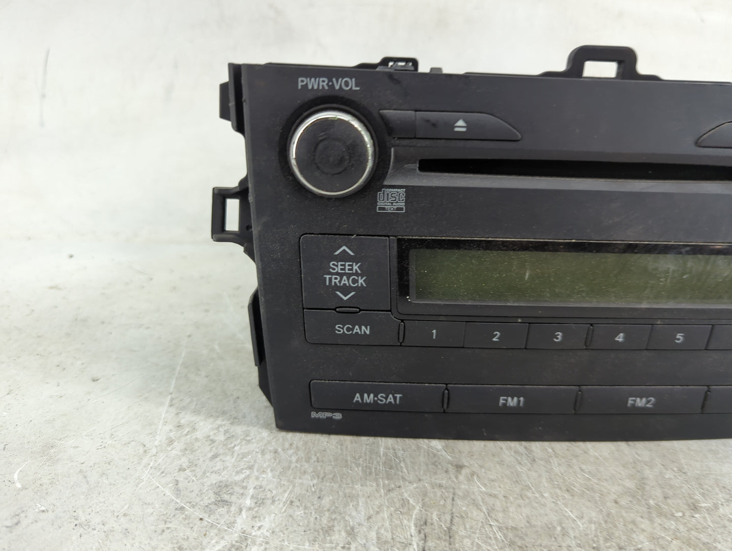 2011-2013 Toyota Corolla Radio AM FM Cd Player Receiver Replacement P/N:121111-3840 PK302556 Fits Fits 2011 2012 2013 OEM Us