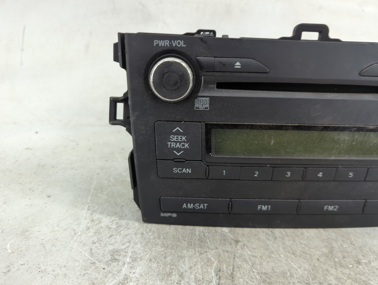 2011-2013 Toyota Corolla Radio AM FM Cd Player Receiver Replacement P/N:121111-3840 PK302556 Fits Fits 2011 2012 2013 OEM Us