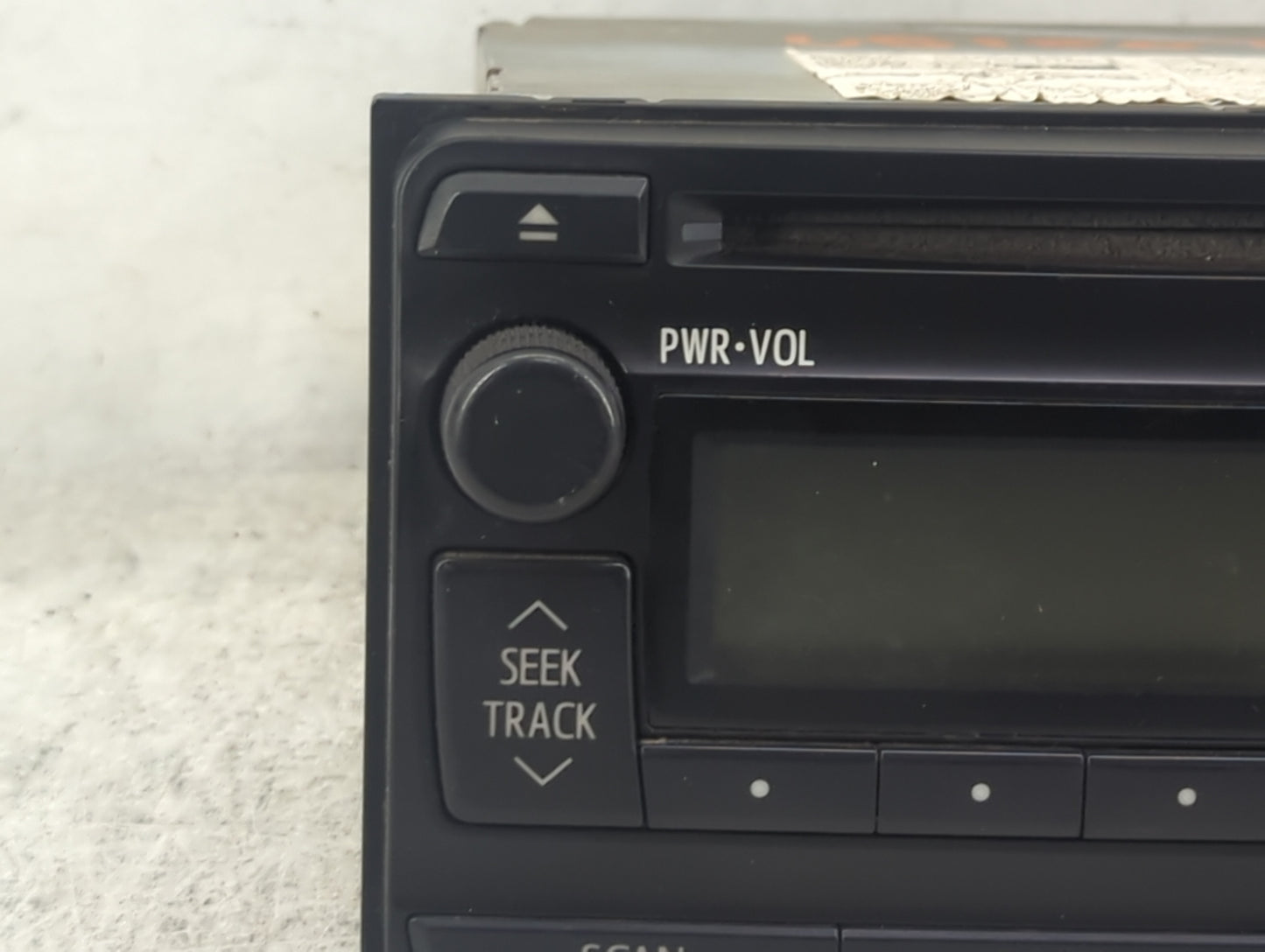2012-2013 Toyota Corolla Radio AM FM Cd Player Receiver Replacement P/N:86120-02F90 518C5 Fits Fits 2012 2013 OEM Used Auto 