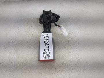 2009-2013 Toyota Corolla Passenger Front Seatbelt Buckle Gray
