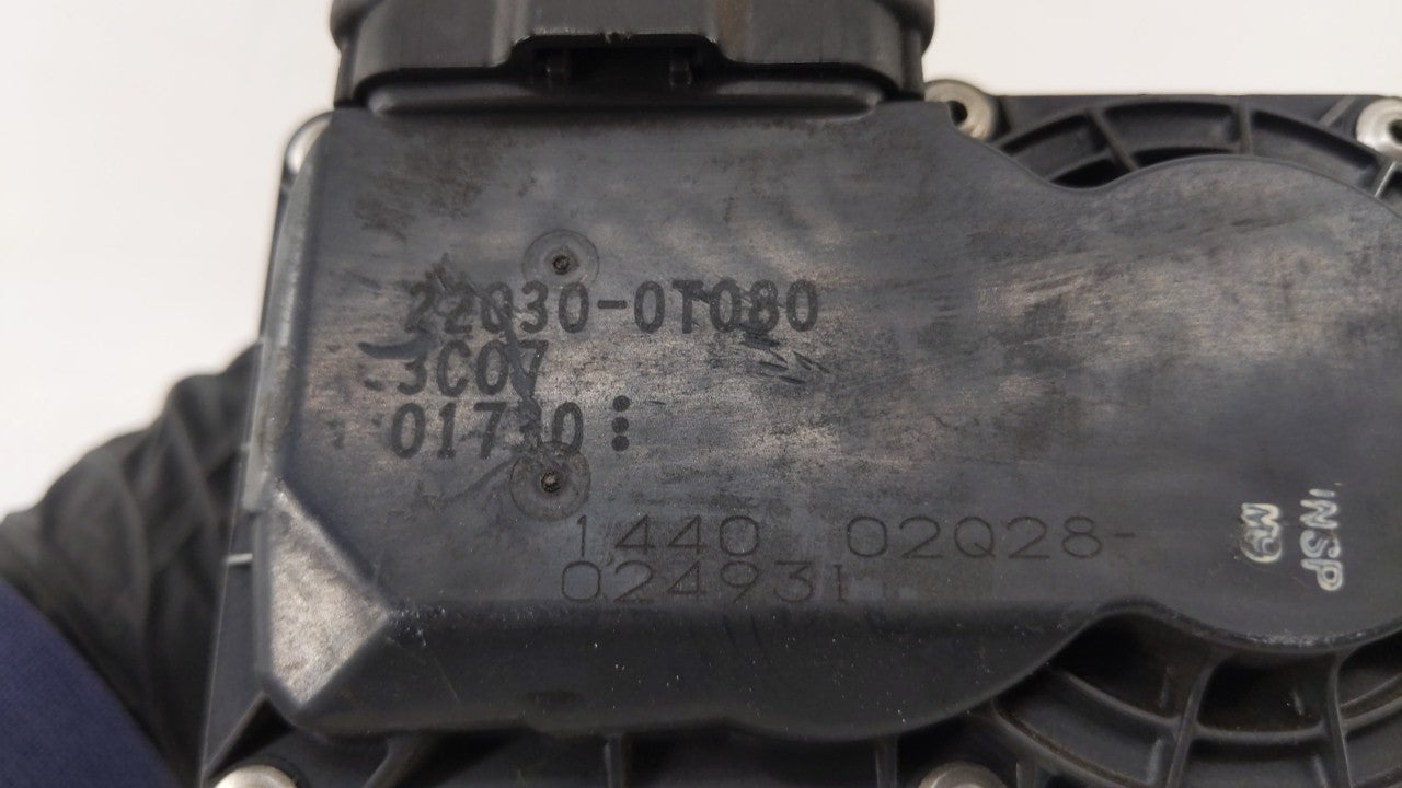 2011-2018 Toyota Corolla Throttle Body P/N:22030-0T080 Fits Fits 2011 2012 2013 2014 2015 2016 2017 2018 OEM Used Auto Parts