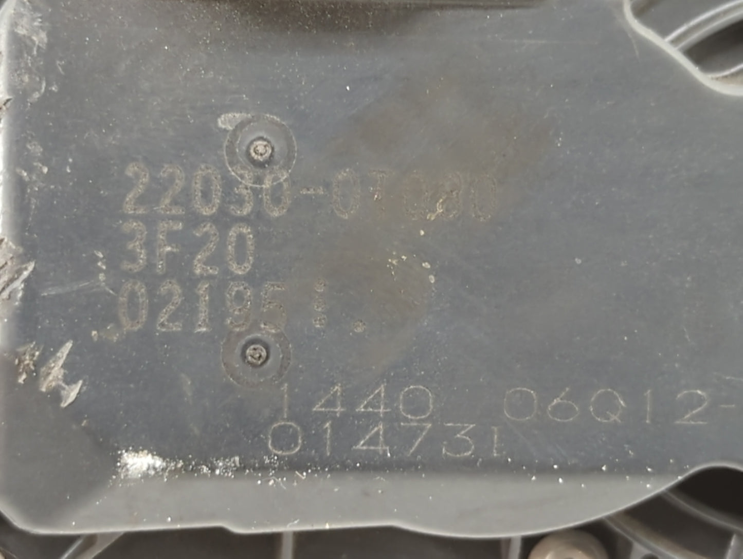 2011-2018 Toyota Corolla Throttle Body P/N:22030-0T080 Fits Fits 2011 2012 2013 2014 2015 2016 2017 2018 OEM Used Auto Parts