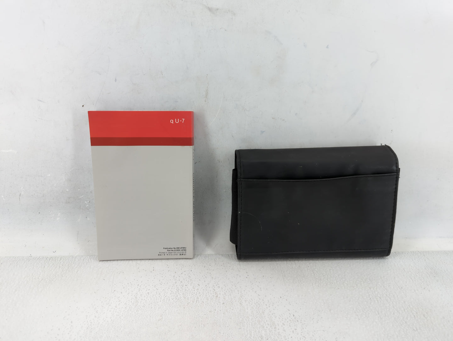 2013 Toyota Corolla Owners Manual Book Guide P/N:01999-12F89 OEM Used Auto Parts - Oemusedautoparts1.com