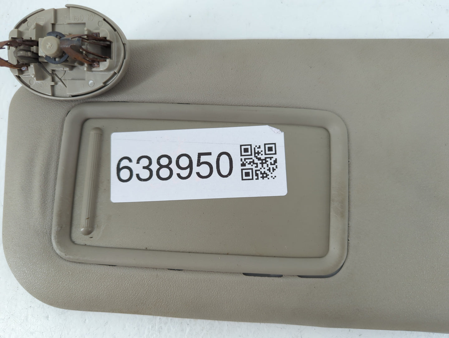 2009-2013 Toyota Corolla Sun Visor Shade Replacement Driver Left Mirror Fits Fits 2009 2010 2011 2012 2013 OEM Used Auto Par